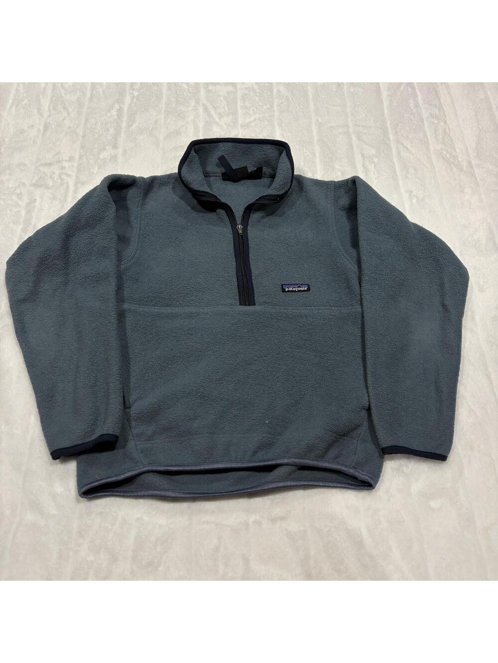 Patagonia Hiking Outdoor Synchilla Fleece Pullover Women's XS Blue Warm Cozy